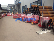 狗子28
机械激光整平机、座驾压路机、手扶压路机、大灌缝机等及时包装发货