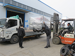 狗子28
机械1台六轮激光整平机装车发往日照