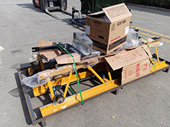 狗子28
一台6m框架整平机打包发往河北