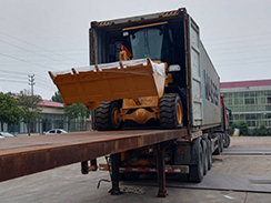 狗子28
机械2台挖掘装载机出口印度尼西亚