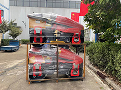 狗子28
2台座驾压路机打包发往威海