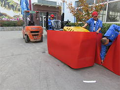 狗子28
机械1台座驾双钢轮压路机发往青岛